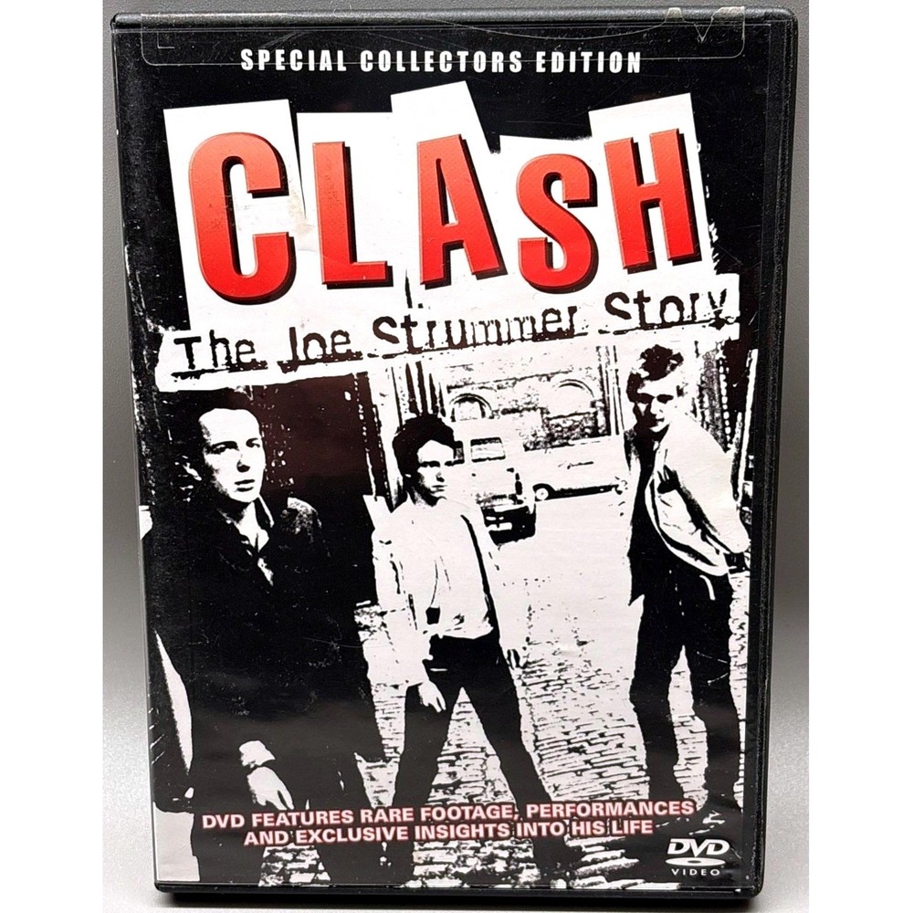 The Clash The Joe Strummer Story DVD Collectors Edition Punk Rock Rare Footage‎